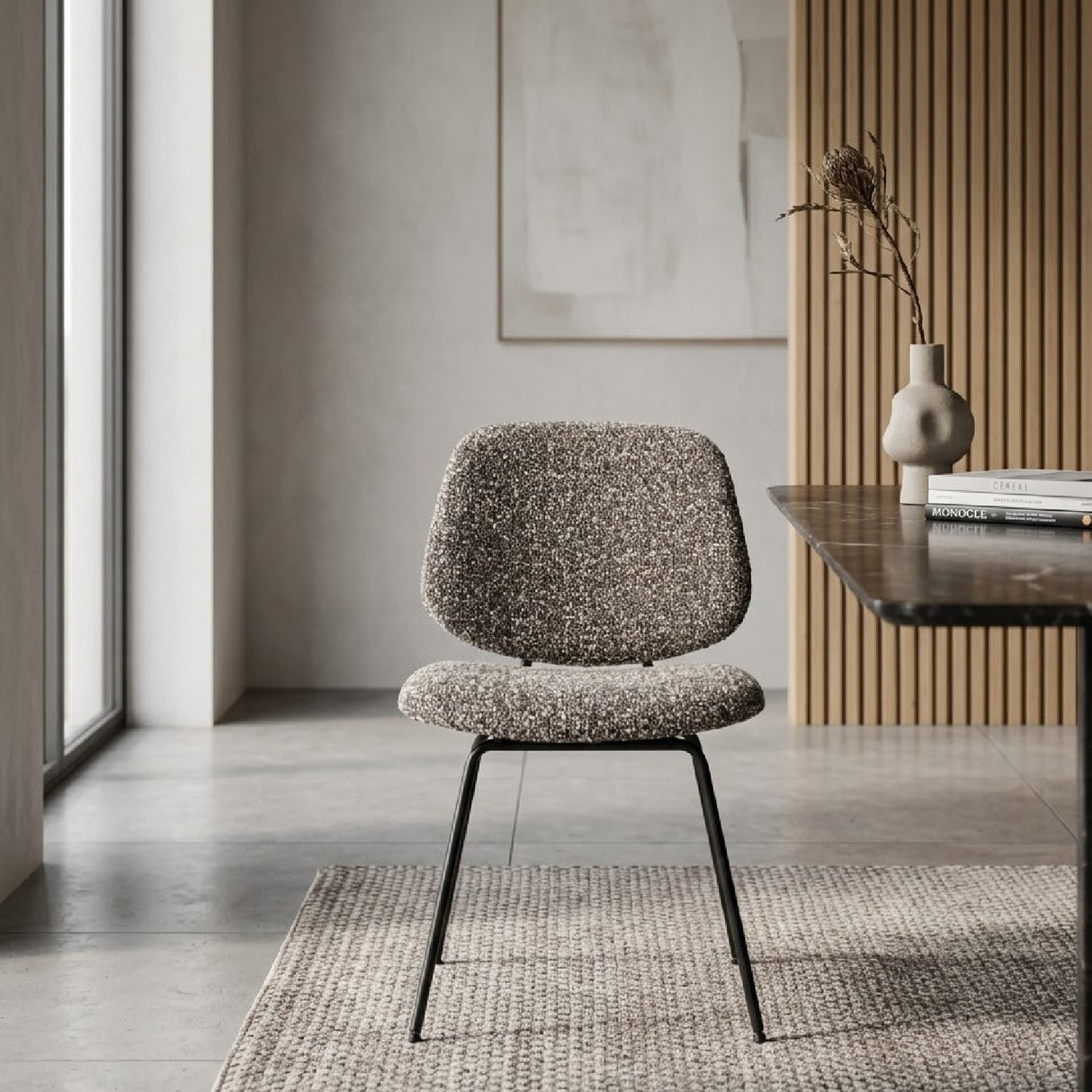   Fabric Upholstered Dining Chair | Oroa.com