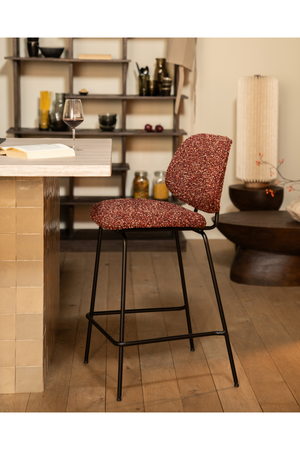 Fabric Upholstered Bar Chair | Eleonora Jon | OROA.com