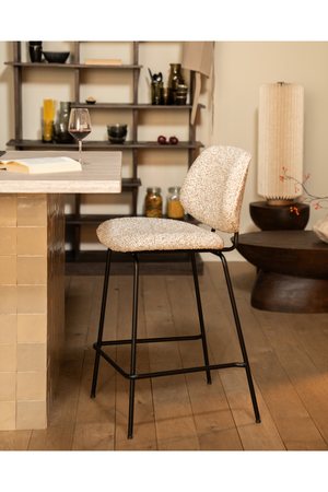 Fabric Upholstered Bar Chair | Eleonora Jon | OROA.com