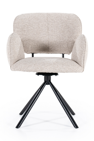 Quadrupod Rotatable Armchair | Eleonora Rosalin | OROA.com