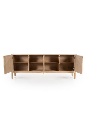 Oak 4-Door Sideboard | Eleonora Harvey | OROA.com