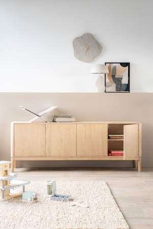 Oak 4-Door Sideboard | Eleonora Harvey | OROA.com