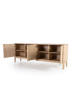 Oak 4-Door Sideboard | Eleonora Harvey | OROA.com