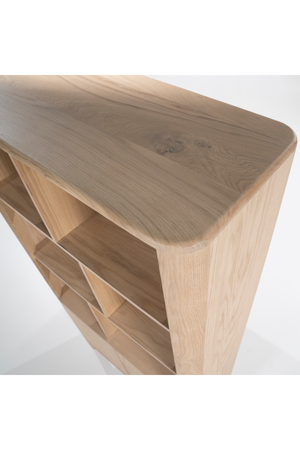 Oak 2-Door Bookcase | Eleonora Harvey | OROA.com