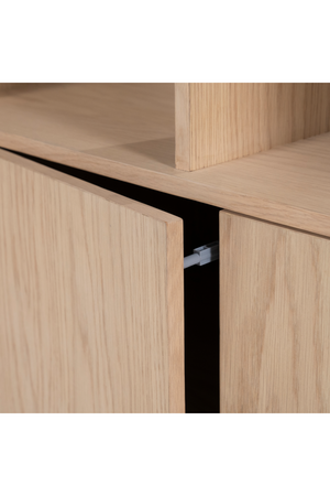 Oak 2-Door Bookcase | Eleonora Harvey | OROA.com