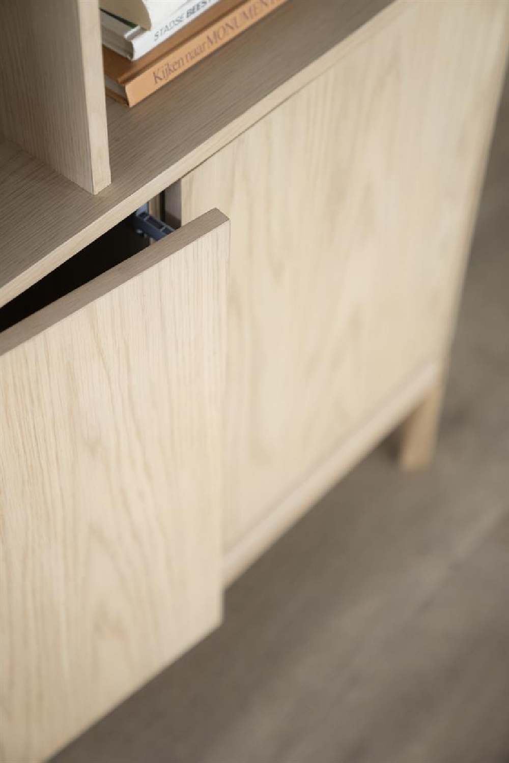 Oak 2-Door Bookcase | Eleonora Harvey | OROA.com
