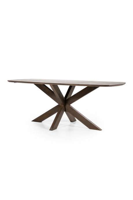 Rectangular Mango Wood Dining Table | Eleonora Nikki | OROA.com
