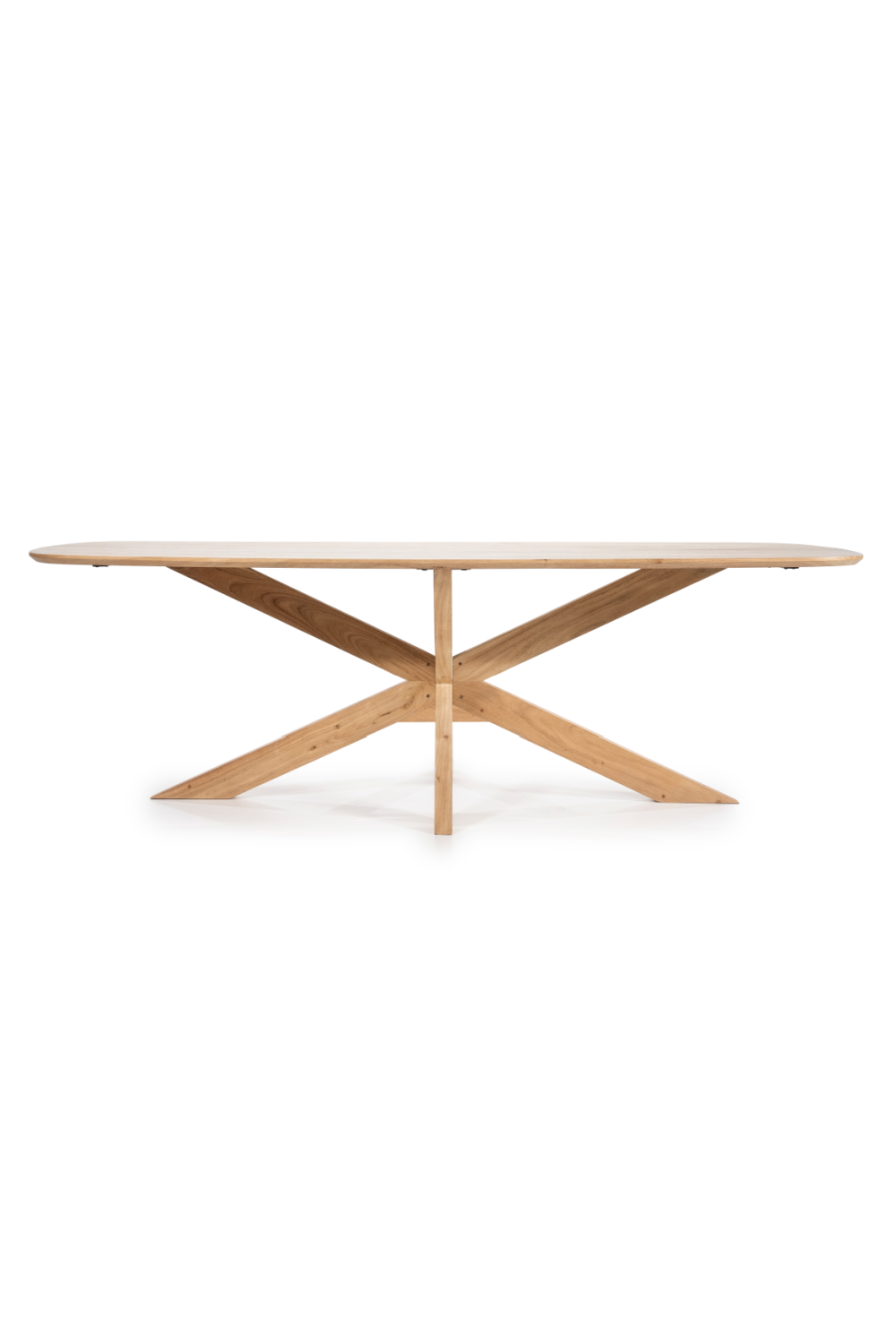 Natural Acacia Wood Dining Table | Eleonora Nikki | OROA.com
