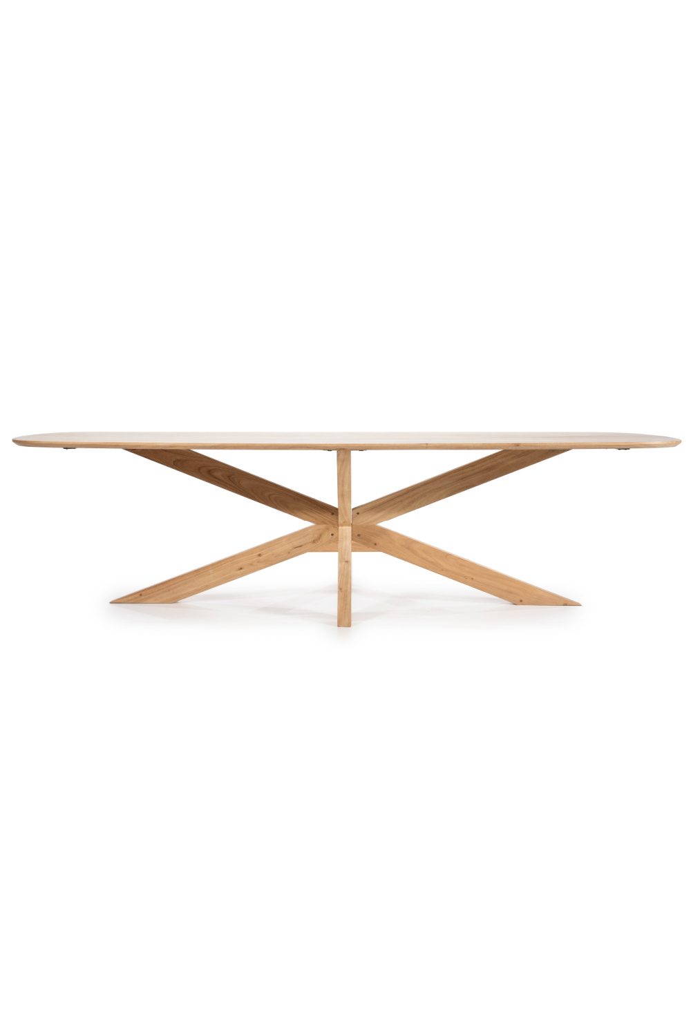 Natural Acacia Wood Dining Table | Eleonora Nikki | OROA.com