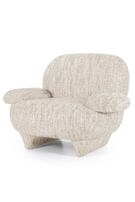 Upholstered Lounge Armchair | Eleonora Jayden | OROA.com