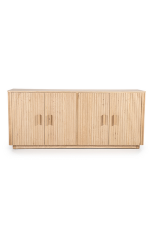 Oak Fluted 4-Door Sideboard | Eleonora Rosenborg | OROA.com