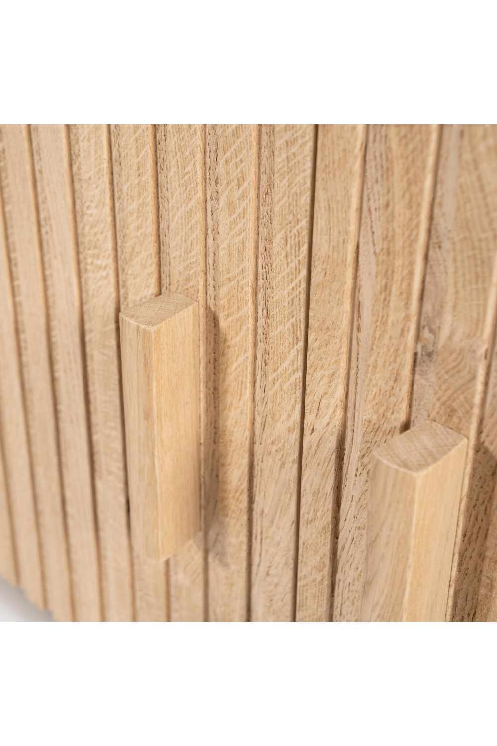 Oak Fluted 6-Door TV Cabinet | Eleonora Rosenborg | OROA.com