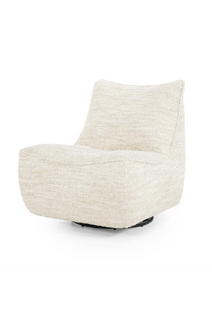 Fabric Swivel Lounge Chair | Eleonora Loys | OROA.com