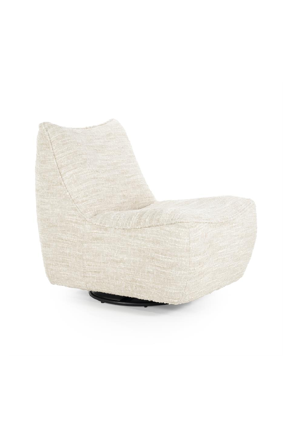 Fabric Swivel Lounge Chair | Eleonora Loys | OROA.com