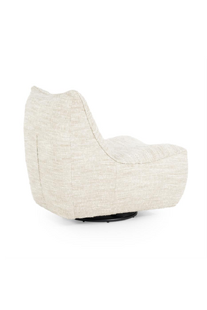Fabric Swivel Lounge Chair | Eleonora Loys | OROA.com