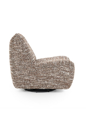 Fabric Swivel Lounge Chair | Eleonora Loys | OROA.com
