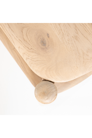 Oak 2-Shelf TV Cabinet | Eleonora Selbu | OROA.com