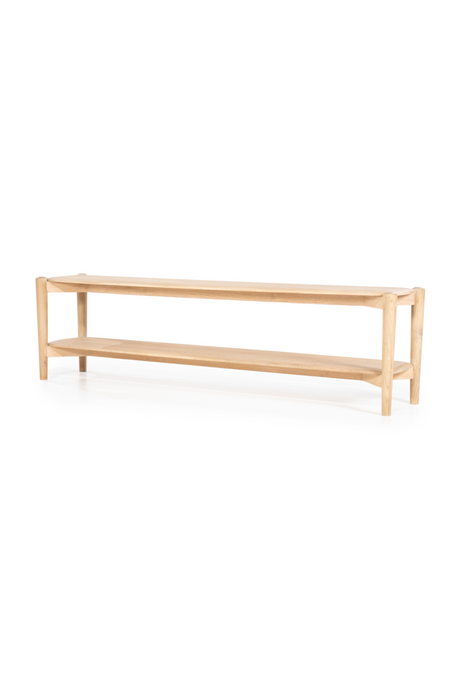 Oak 2-Shelf TV Cabinet | Eleonora Selbu | OROA.com