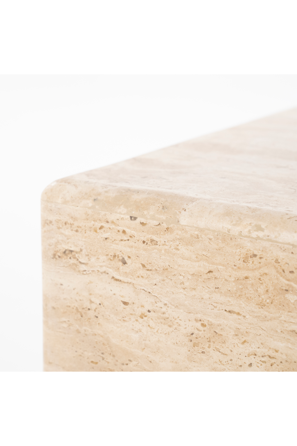 Square Travertine Coffee Table | Eleonora Donta | OROA.com