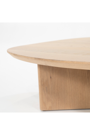 Natural Varnished Oak Coffee Table | Eleonora Stef | OROA.com