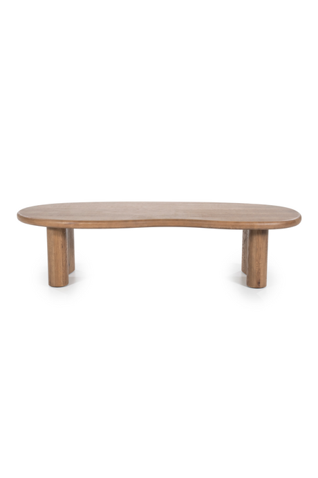 Bean Shape Oak Coffee Table | Eleonora Josh | OROA.com