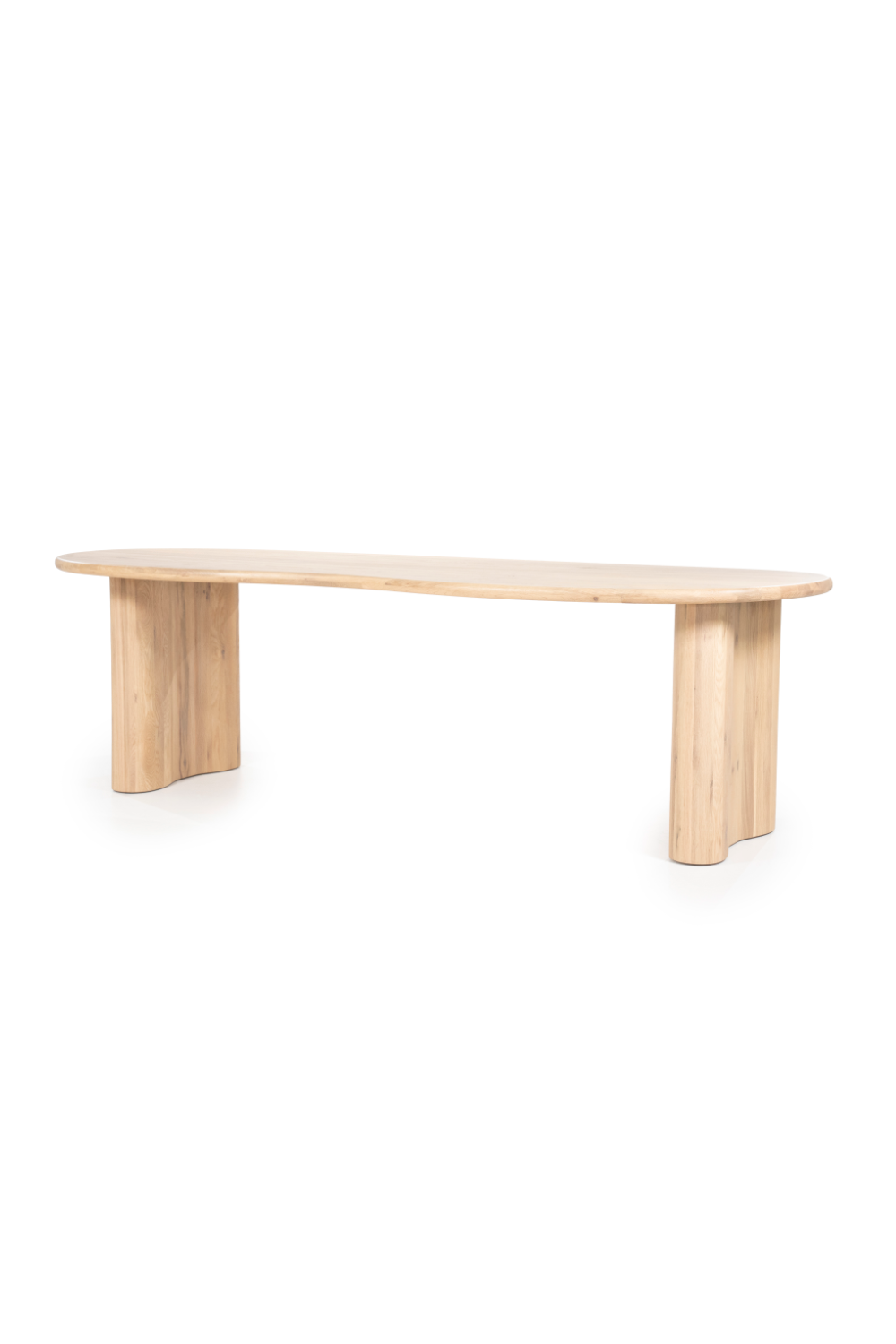 Varnished Oak Organic Dining Table | Eleonora Josh | OROA.com
