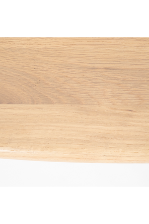 Varnished Oak Organic Dining Table | Eleonora Josh | OROA.com