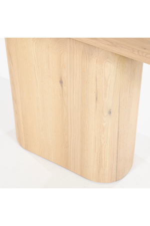 Central-Based Oak Console Table | Eleonora Leon | OROA.com