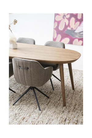 Lacquered Oak Dining Table L | Eleonora Elijah | OROA.com