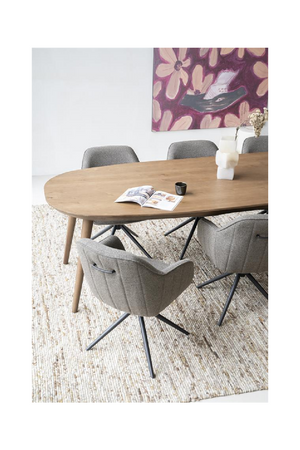 Lacquered Oak Dining Table L | Eleonora Elijah | OROA.com