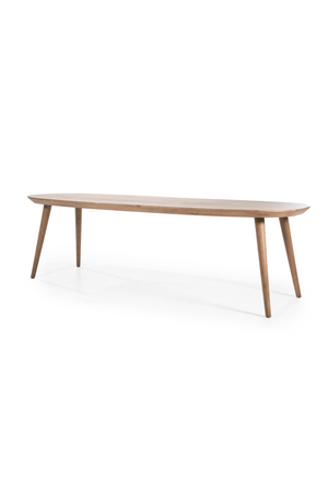 Lacquered Oak Oval Dining Table | Eleonora Elijah | OROA.com