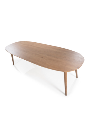Lacquered Oak Oval Dining Table | Eleonora Elijah | OROA.com