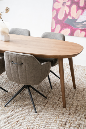 Lacquered Oak Dining Table S | Eleonora Elijah | OROA.com