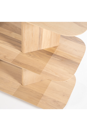 Open Shelf Oak Sideboard | Eleonora Ty | OROA.com