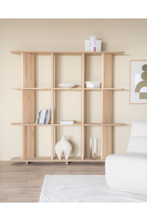Oak Shelf Wall Cabinet | Eleonora Ty | OROA.com