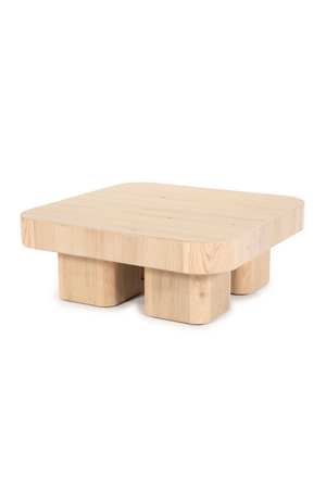 Square Oak Coffee Table | Eleonora Harmonie | OROA.com