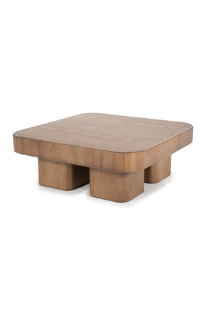Square Oak Coffee Table | Eleonora Harmonie | OROA.com