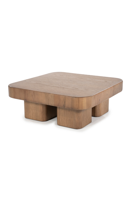 Square Oak Coffee Table | Eleonora Harmonie | OROA.com