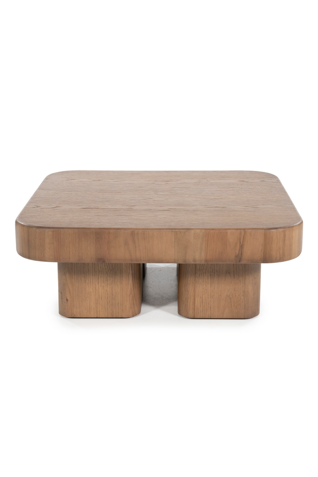 Square Oak Coffee Table | Eleonora Harmonie | OROA.com