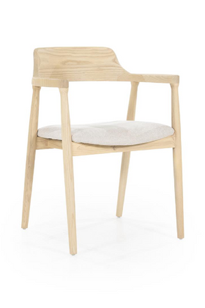 Padded Seat Ash Dining Chair | Eleonora Yorick | OROA.com