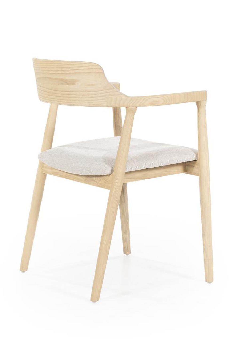 Padded Seat Ash Dining Chair | Eleonora Yorick | OROA.com
