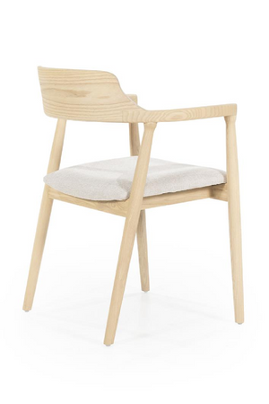 Padded Seat Ash Dining Chair | Eleonora Yorick | OROA.com