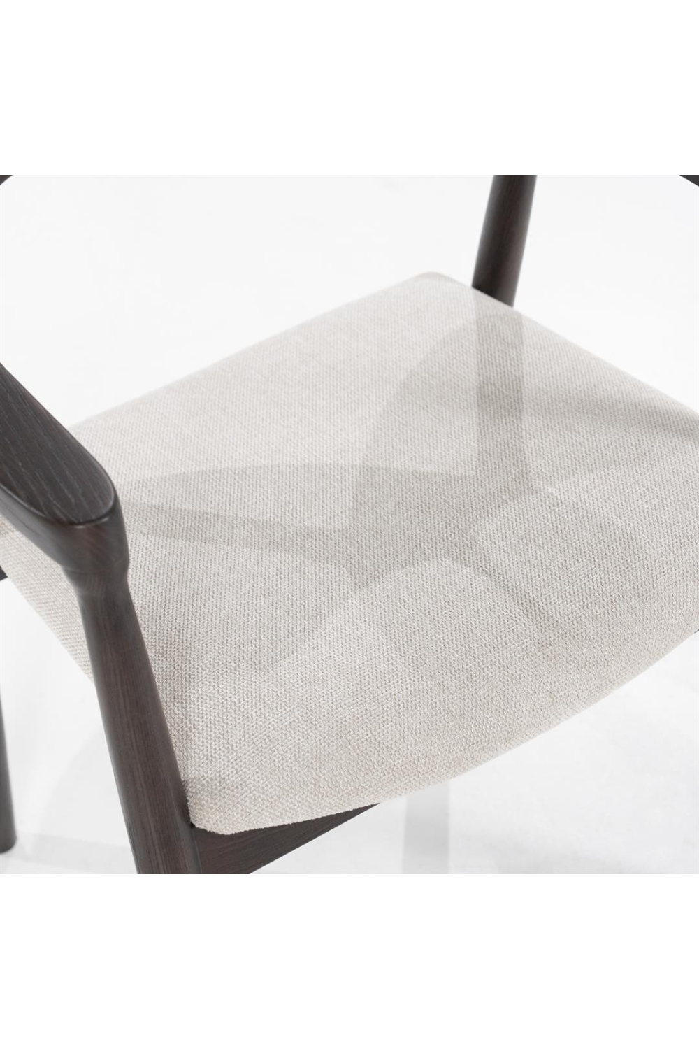 Padded Seat Ash Dining Chair | Eleonora Yorick | OROA.com