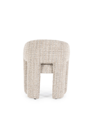 Curved Back Lounge Dining Chair | Eleonora Hamilton | OROA.com
