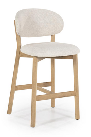 Oak Framed Bar Chair | Eleonora Mikky | OROA.com