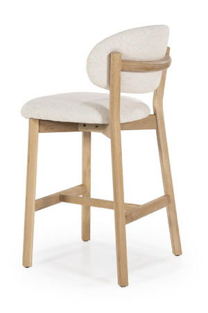 Oak Framed Bar Chair | Eleonora Mikky | OROA.com