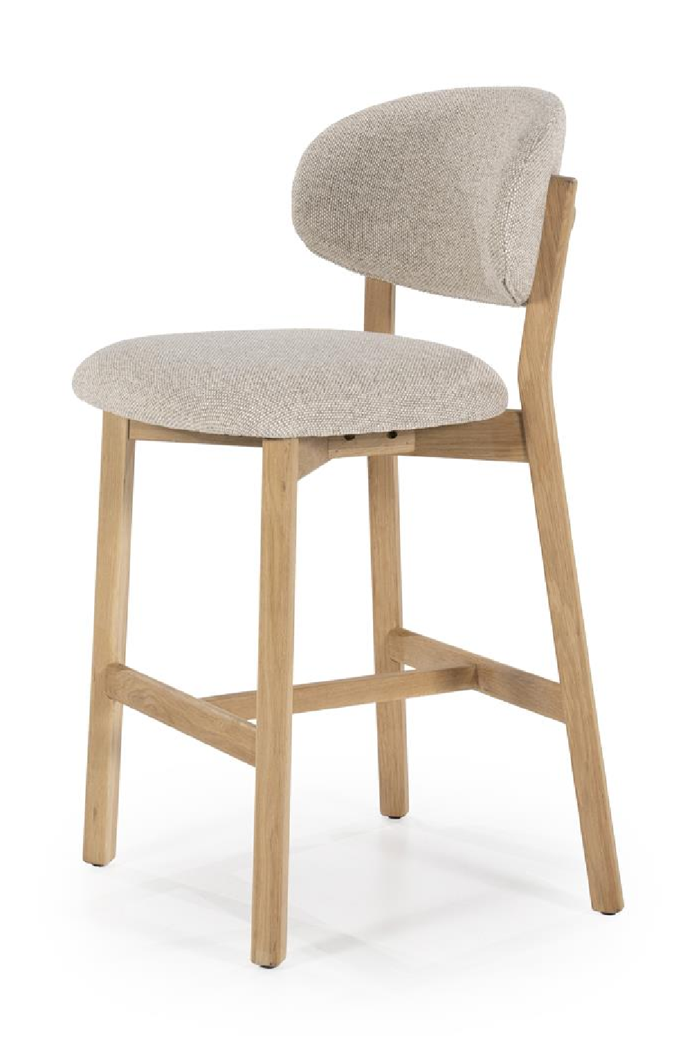 Oak Framed Bar Chair | Eleonora Mikky | OROA.com