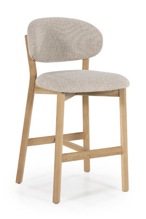 Oak Framed Bar Chair | Eleonora Mikky | OROA.com