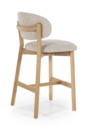 Oak Framed Bar Chair | Eleonora Mikky | OROA.com