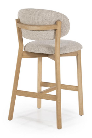 Oak Framed Bar Chair | Eleonora Mikky | OROA.com